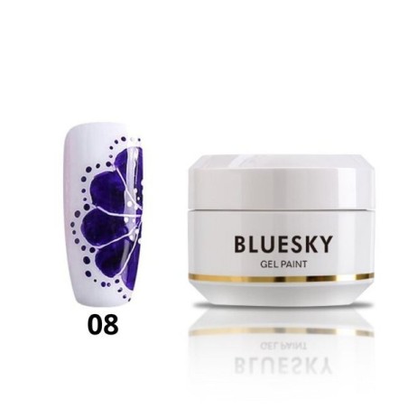 BLUESKY PAINT GEL 8ml - PURPLE DK 08 8g