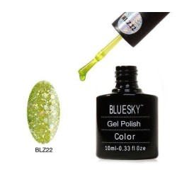 "Bluesky" gelinis lakas 10ml BLZ 22 10ml BRUSHY YELLOW