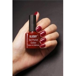 Bluesky Gelinis lakas 80575 PARADISE DEEP RED 10ml 10ml