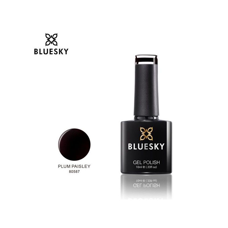 "Bluesky" gelinis lakas 80587 PLUM PAISLEY 10ml