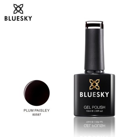 "Bluesky" gelinis lakas 80587 PLUM PAISLEY 10ml