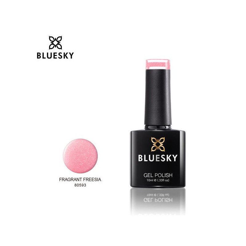 Bluesky Gelinis lakas 80593 FRAGRANT FREESIA 10ml 10ml NUDE PASTEL