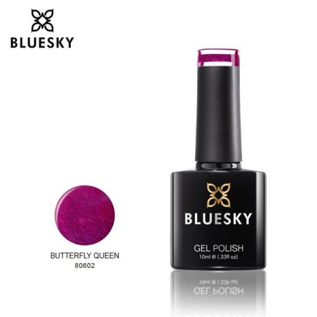 "Bluesky" gelinis lakas 80602 BUTTERFLY QUEEN 10ml