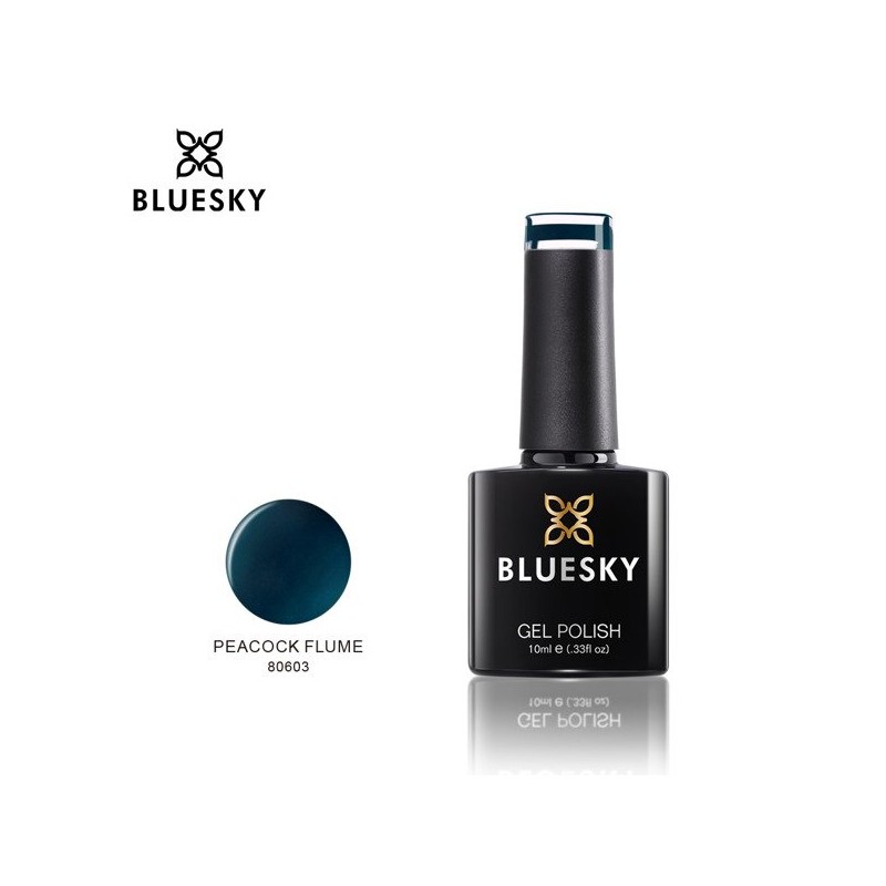 "Bluesky" gelinis lakas 80603 PEACOCK FLUME 10ml