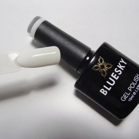 "Bluesky" gelinis lakas 80501 CREAM PUFF 10ml WHITE