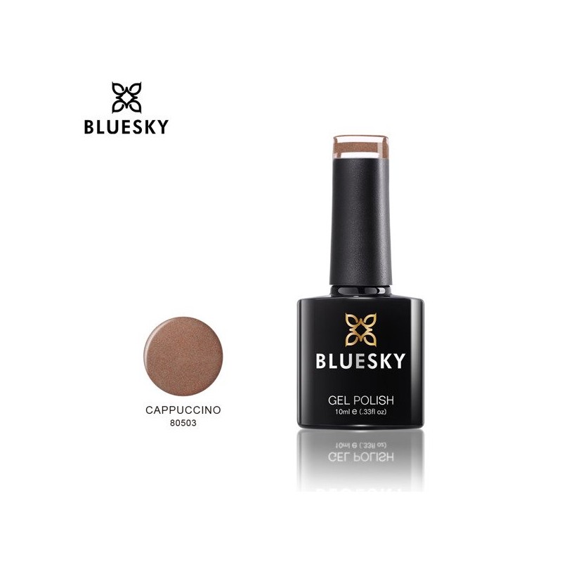 "Bluesky" gelinis lakas 80503 CAPPUCCINO 10ml BRILLIANT