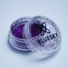 Dekoratyviniai nagų blizgučiai BLUESKY FIOLET 3g Naujas Bluesky įvairiaspalvis blizgutis