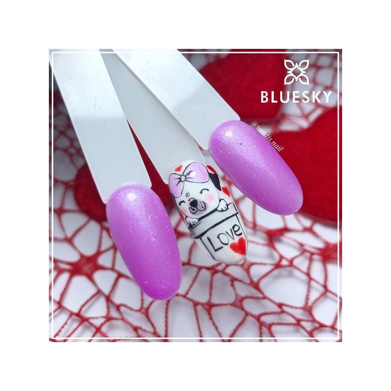 Bluesky XK 04 hibridinis lakas 10ml 10ml BRILLIANT PURPLE