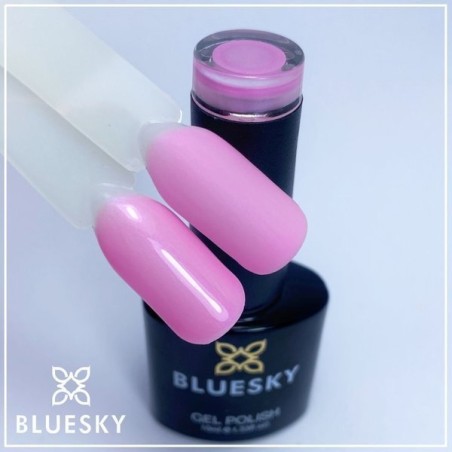 Bluesky XK 27 10ml 10ml perlamutrinis rožinis hibridinis lakas
