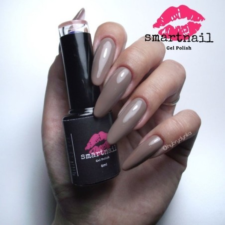 107 "Smartnail" hibridinis lakas Pastelinė ruda 6ml
