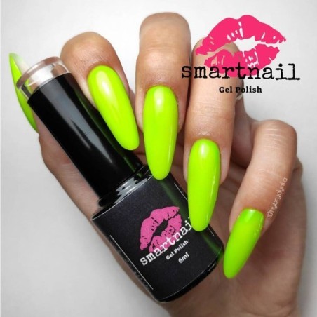117 "Smartnail" hibridinis lakas Lime Neon 6ml 6g GREEN NEON