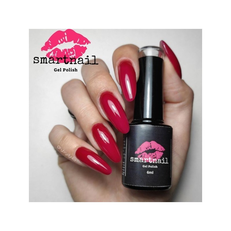 153 "Smartnail" hibridinis lakas Maroon 6ml 6g RED