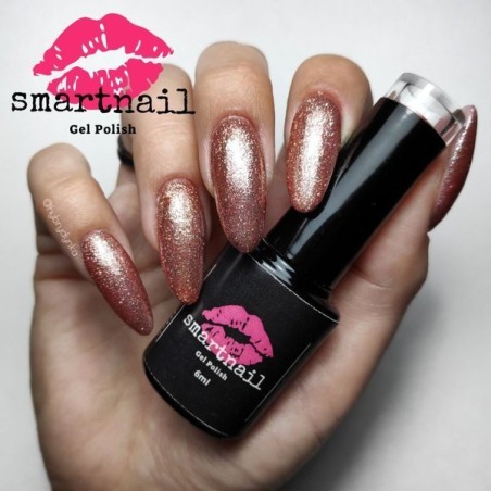298 "Smartnail" hibridinis lakas tamsiai auksinis 6ml 6g BRILLIANT GOLD YELLOW