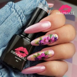 209 "Smartnail" hibridinis lakas Subtiliai rožinis 6ml 6g BRILLIANT PINK Pink