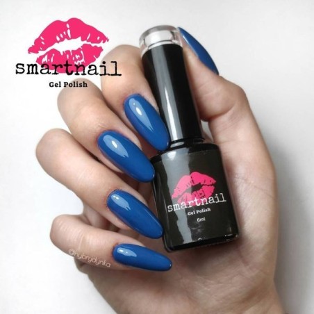1186 Smartnail hibridinis lakas Jeans Blue 6ml 6g MĖLYNA