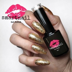 1504 Smartnail Gold Star hibridinis lakas 6ml 6g BRILLIANT GOLD YELLOW
