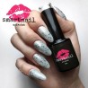 1497 Smartnail hibridinis lakas Superstar 6ml 6g pilkas blizgus sidabrinis