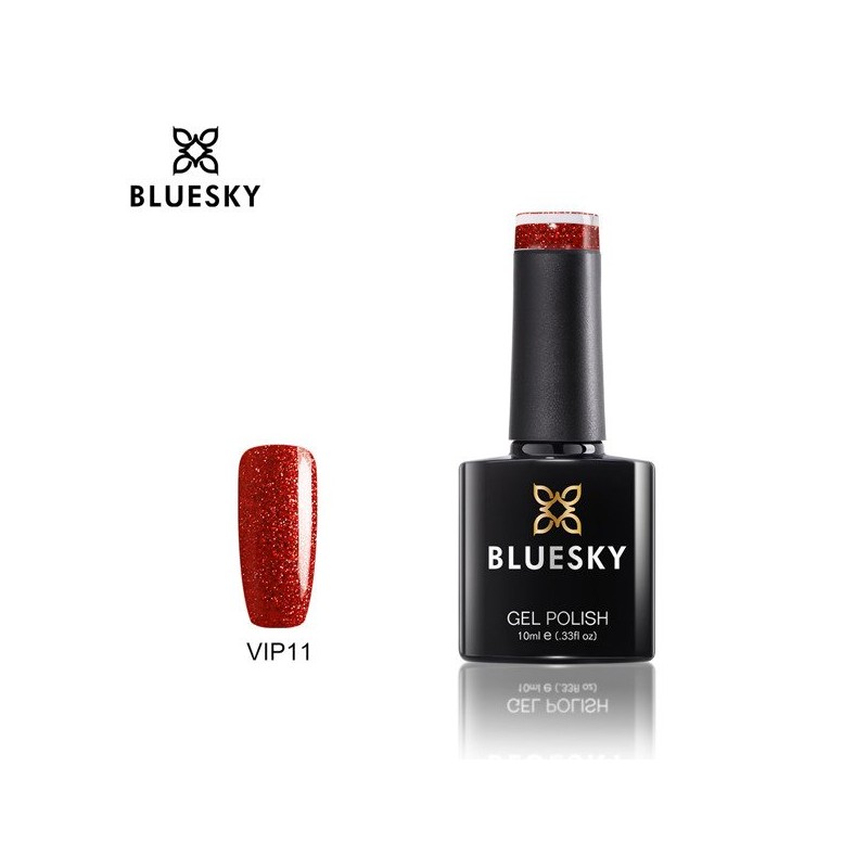 Bluesky hibridinis lakas VIP11 10ml RED BRILLIANT ORANGE
