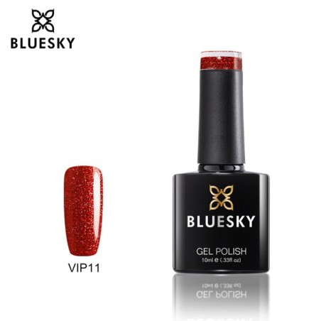 Bluesky hibridinis lakas VIP11 10ml RED BRILLIANT ORANGE