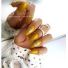 Bluesky hibridinis lakas XK 41 YELLOW GLITTER 10ml 10ml BRILLIANT YELLOW
